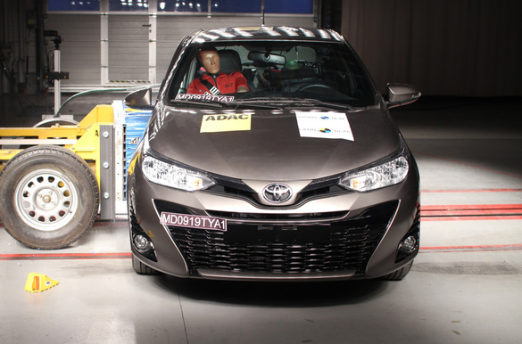 Toyota Yaris провалил краш-тесты Latin NCAP