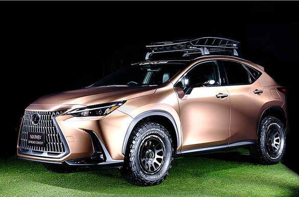 Lexus представляет концепт гибридного NX на Токийском автосалоне