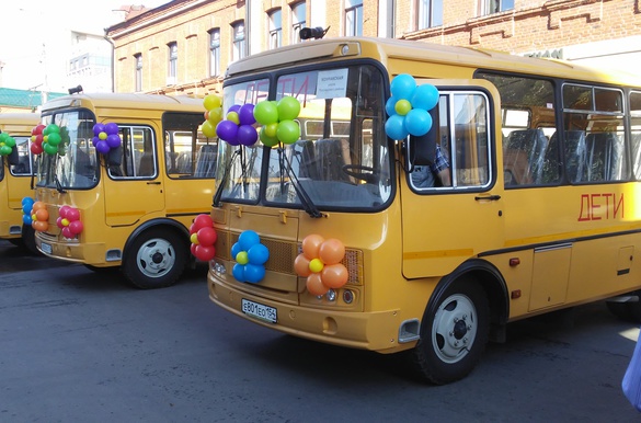 Школьные автобусы - селу