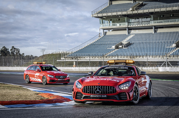 Mercedes-AMG повысил эффективность автомобилей безопасности с помощью краски