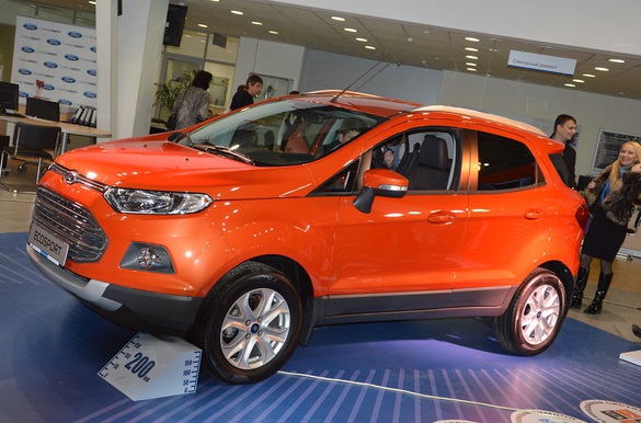 Ford EcoSport презентован в Новосибирске