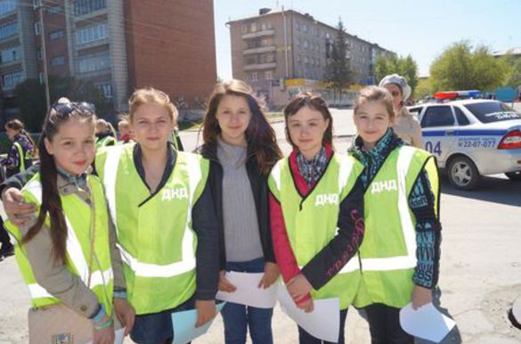 Школьники Академгородка написали письма водителям