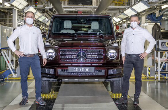 Mercedes-Benz выпустил 400-тысячный G-Class