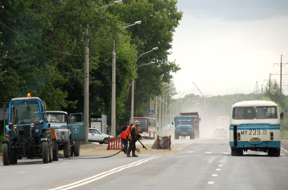 Ямочный ремонт новосибирских дорог завершается