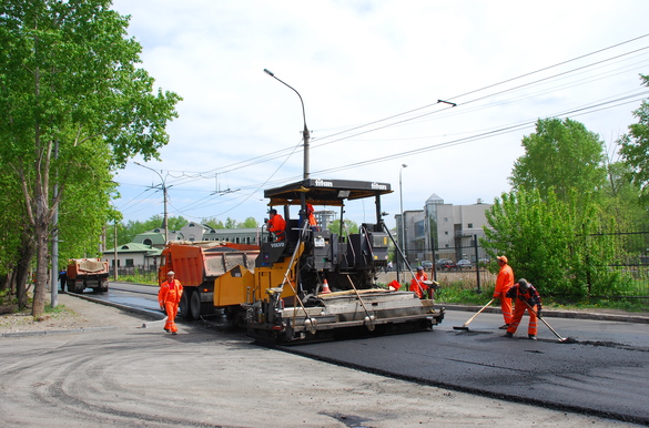 Гарантийный ремонт дорог в Новосибирске выполнен на 90%