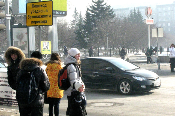 Пешеходов Новосибирска оградят от наездов