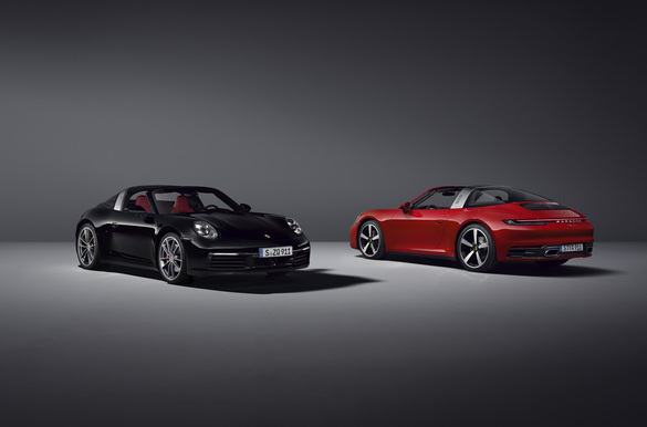 Новый Porsche 911 Targa выходит на рынок