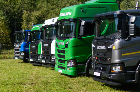 Scania презентовала газовую технику