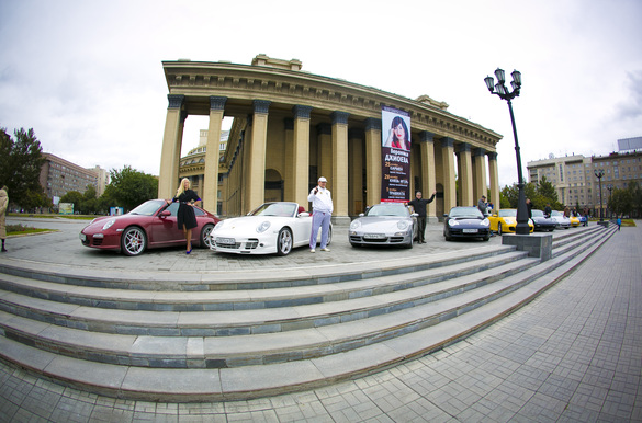 Юбилей Porsche 911 в Новосибирске
