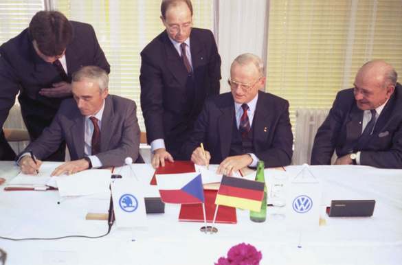 ŠKODA AUTO отмечает 30 лет в составе Volkswagen Group