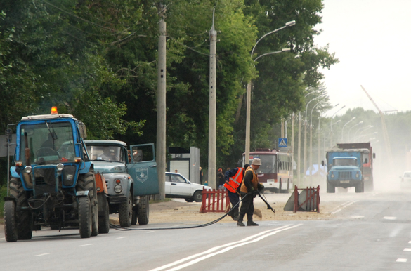Второй этап ямочного ремонта начался в Новосибирской области