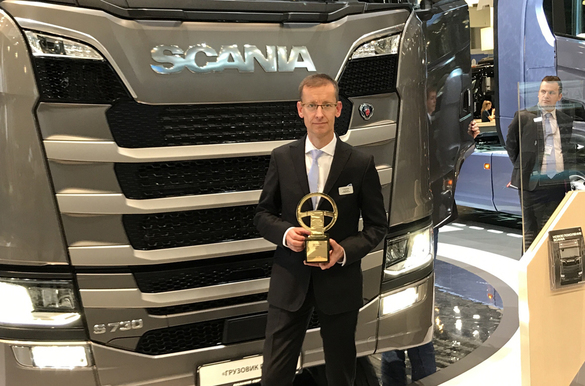 Scania Next Generation признана «Лучшим коммерческим автомобилем 2017 года в России»