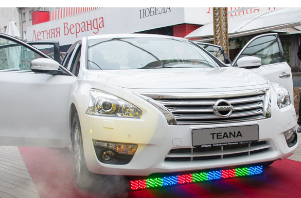 Состоялась новосибирская презентация нового седана Nissan Teana