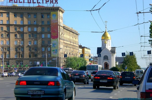 Пробки в Новосибирске уменьшились до 7 баллов