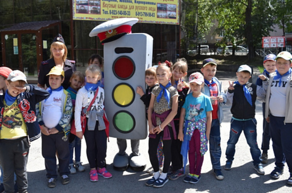 В Новосибирске отметили День светофора