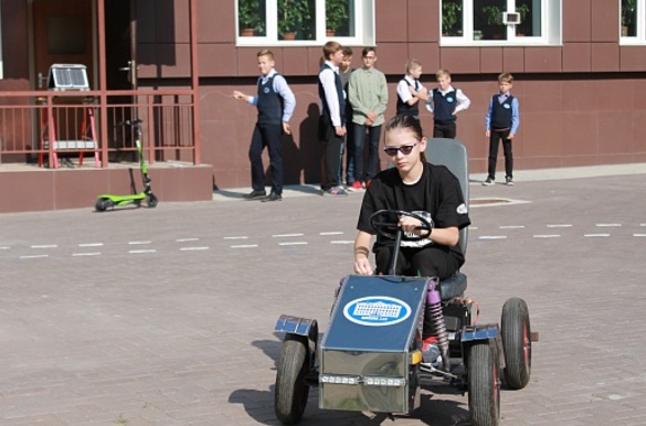 В Новосибирске открыли новый детский автогородок