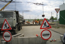 На улице Мичурина в Новосибирске отремонтируют трамвайные пути