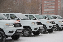 Семь новых пикапов УАЗ Патриот пополнили региональный автопарк МЧС