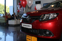 Новый Renault Sandero дебютировал в Новосибирске