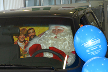 Главный Дед Мороз России дарил подарки в «Сибтрансавто-Новосибирск»