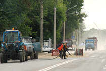 Второй этап ямочного ремонта начался в Новосибирской области