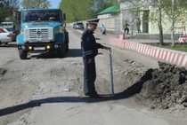 Госавтоинспекция проконтролировала состояние дорог Новосибирской области