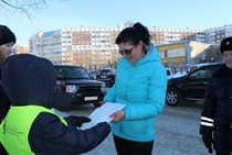 Дети напомнили новосибирским водителям о необходимости применения детских удерживающих устройств